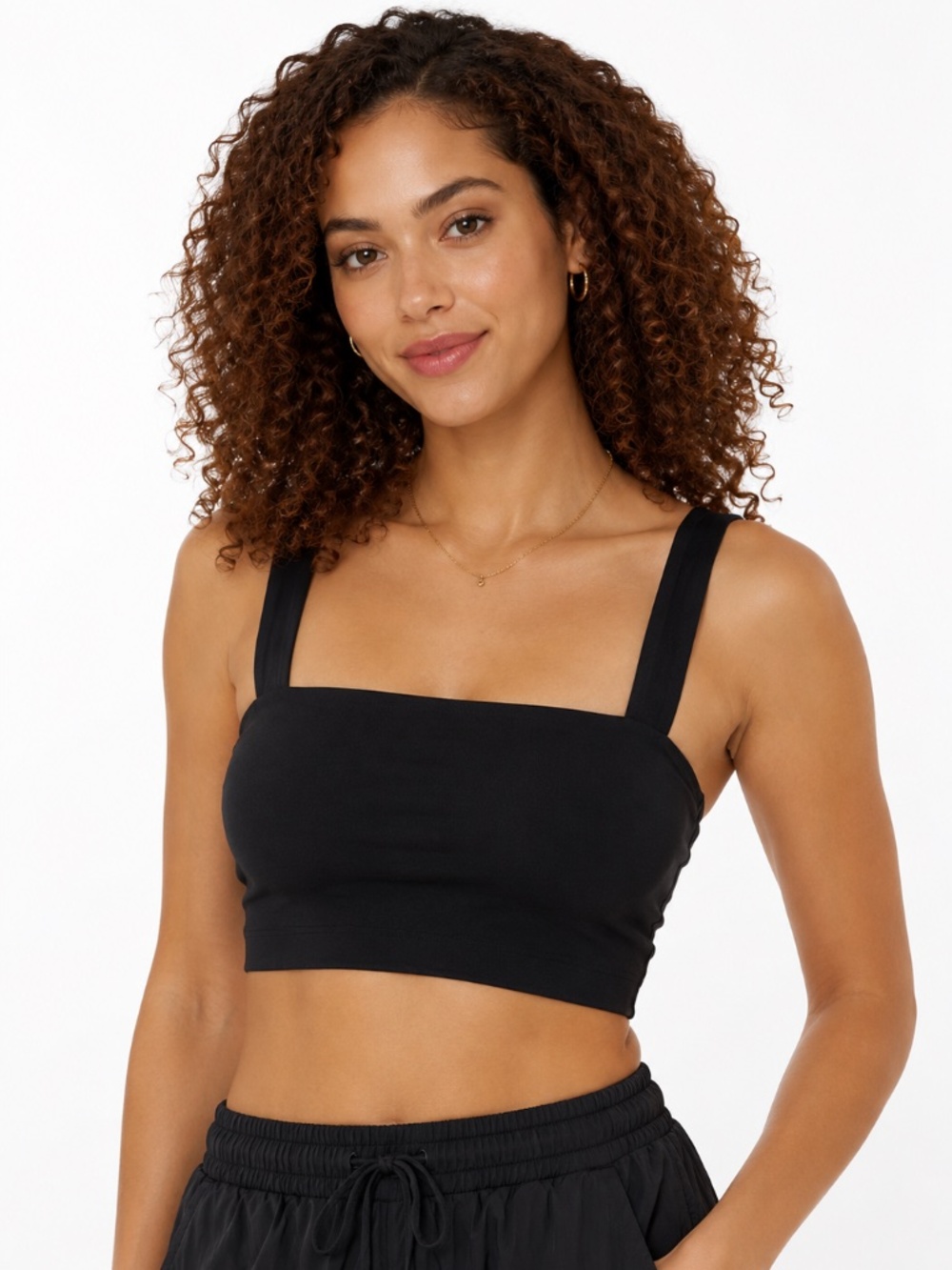 Aerie Sports Bra M Offline Black